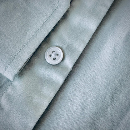 Men Grey Classic Fit Solid Full Sleeves Formal Shirt